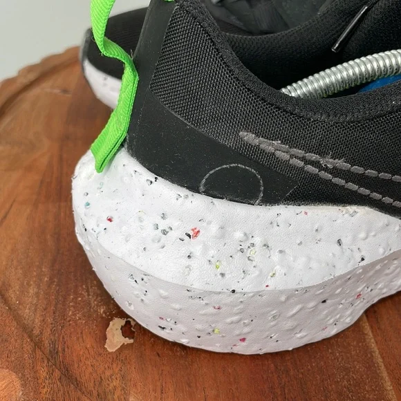 Nike Men's Crater Impact Black/neon green  size 13 - Picture 7 of 10